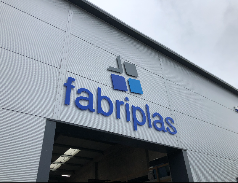 Fabriplas Logo, View of Factory