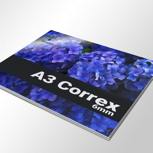 A3 6mm Correx Signs, 6mm Plastics Signage