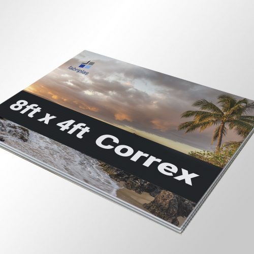 8ft x 4ft Printed Correx Board, Coriboard Printing