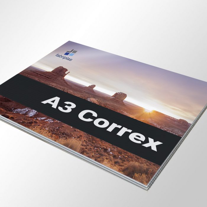 A3 Correx Signs, Plastic Sign Printing, Corrugated Printed Signs