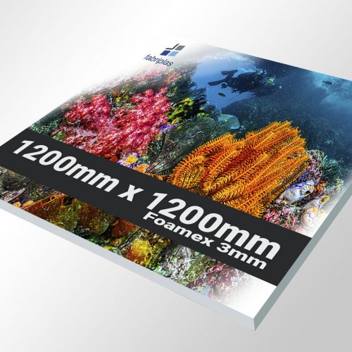 1200mm Square Foamex Signs, Foamex Printed Signs