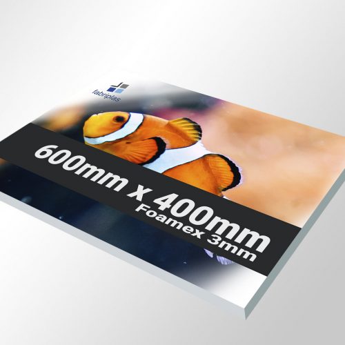 600mm x 400mm Foam PVC Signs, Foamex Signage